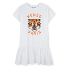 Kleid mit Volantbesatz KENZO KIDS 
                    GIRL