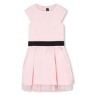 Kleid aus satin KARL LAGERFELD KIDS 
                    GIRL