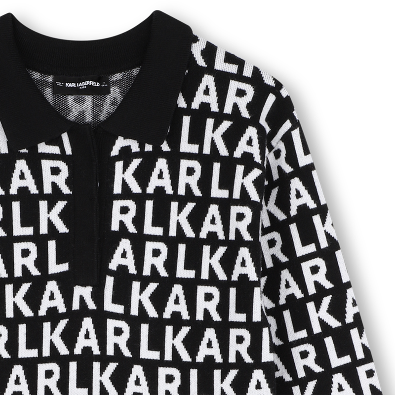 Polokleid KARL LAGERFELD KIDS 
                        GIRL