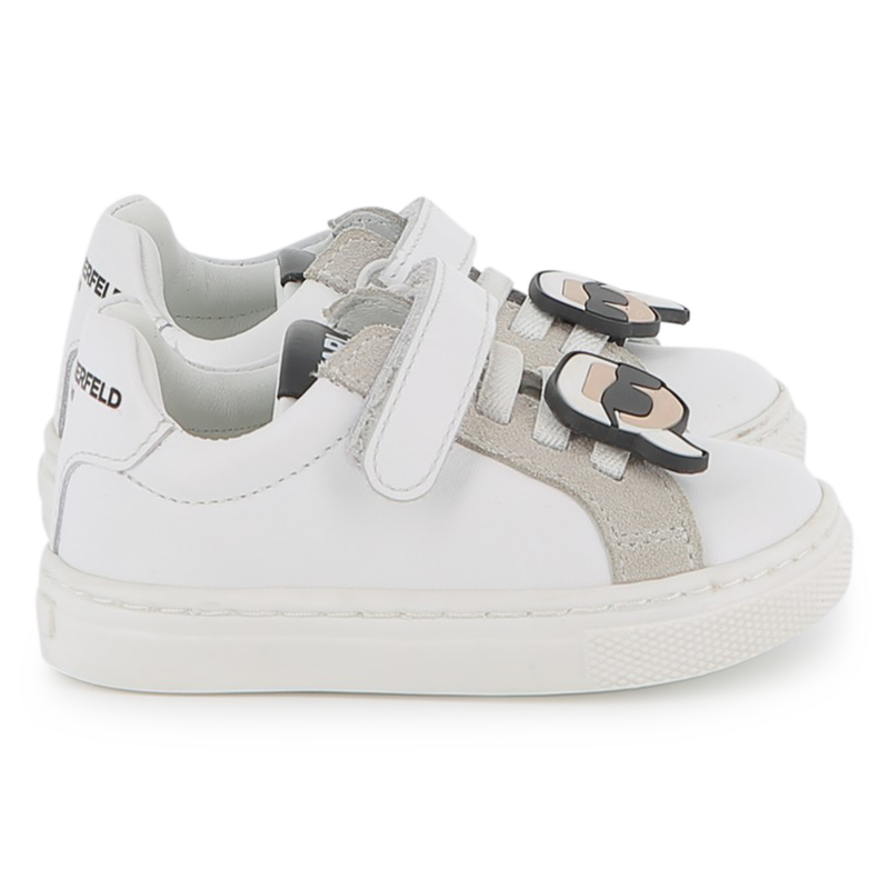 Low-Top-Sneaker aus Rindsleder KARL LAGERFELD KIDS 
                        UNISEX