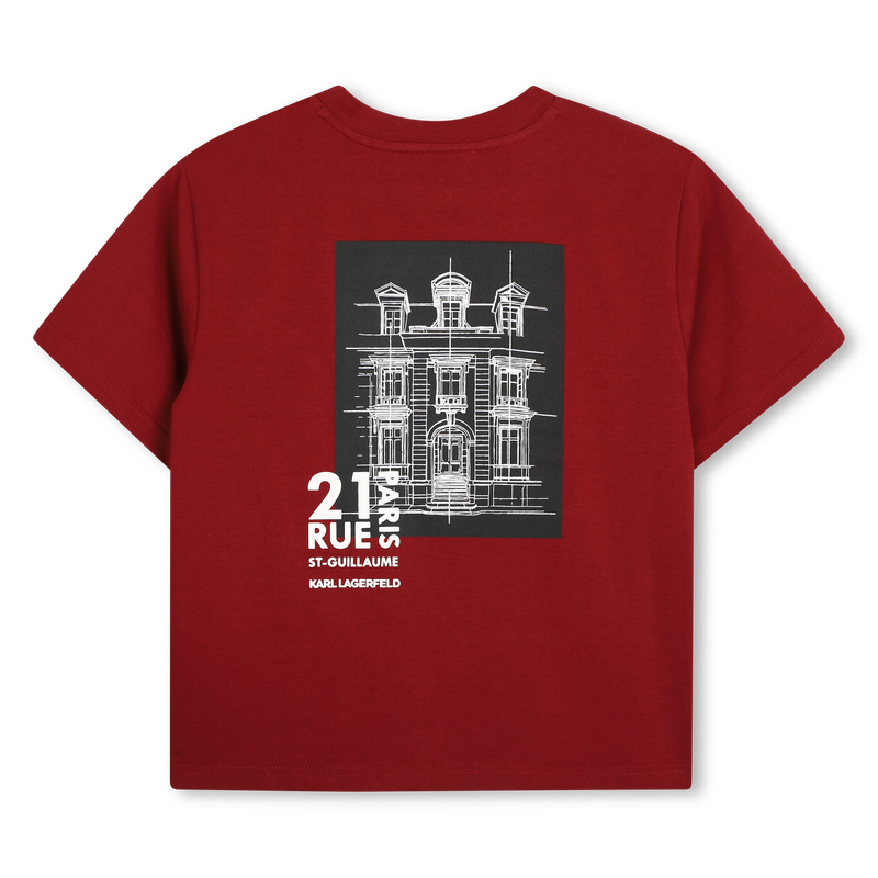 T-Shirt mit kurzen &Auml;rmeln KARL LAGERFELD KIDS 
                        BOY