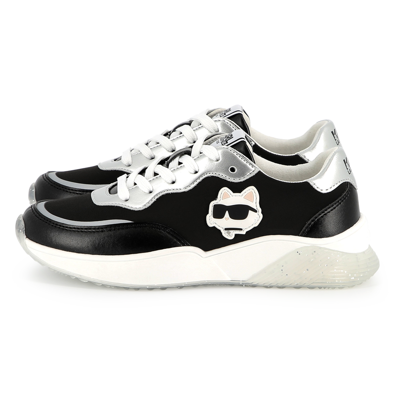 Schn&uuml;rsneakers KARL LAGERFELD KIDS 
                        GIRL