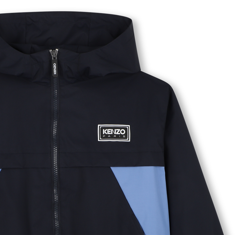 Windjacke mit Kapuze KENZO KIDS 
                        BOY