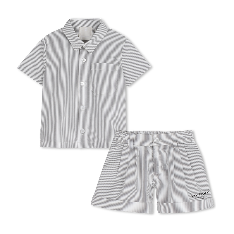SET AUS HEMD UND SHORTS GIVENCHY 
                        BOY