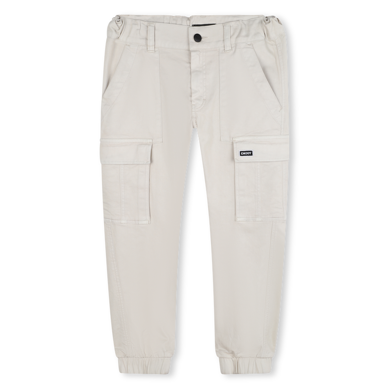 Baumwoll-Hose mit Taschen DKNY 
                        BOY
