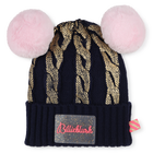 Strickm&uuml;tze mit 2 Bommeln BILLIEBLUSH 
                    GIRL