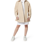 Baumwollkleid mit Pailletten DKNY 
                    GIRL