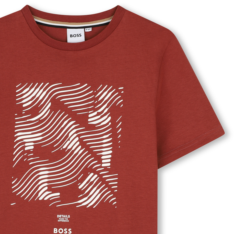 T-Shirt mit kurzen &Auml;rmeln BOSS 
                        BOY