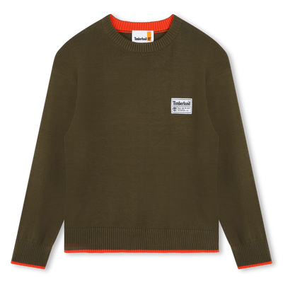 Baumwoll-Strickpullover TIMBERLAND BOY