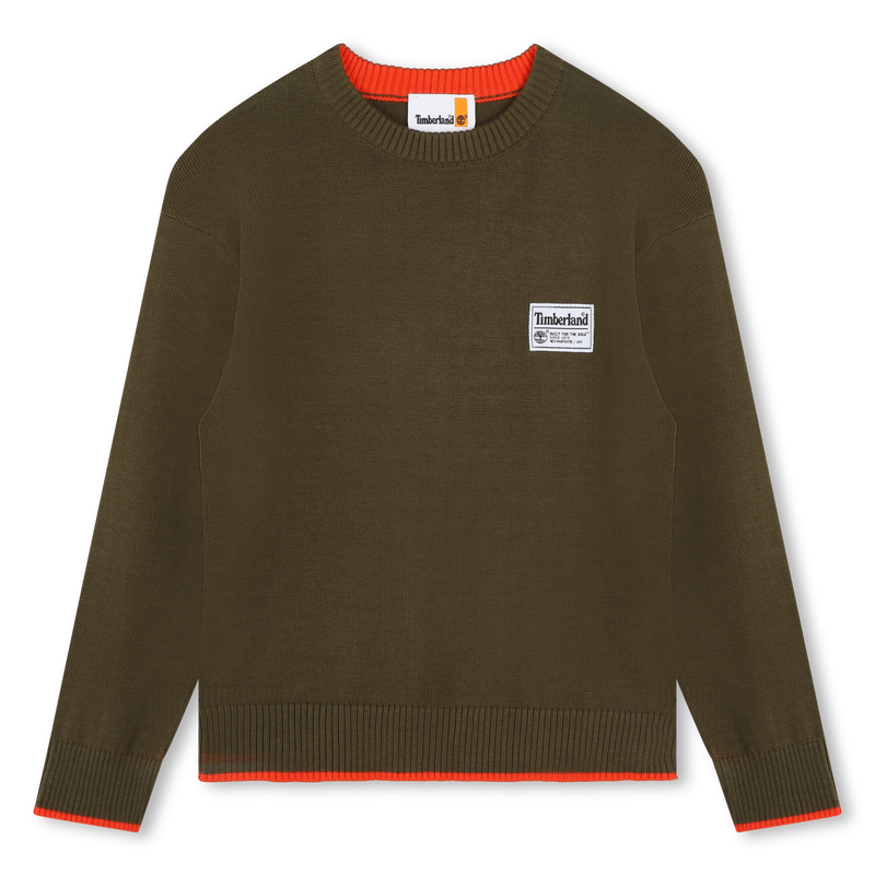Baumwoll-Strickpullover TIMBERLAND 
                        BOY