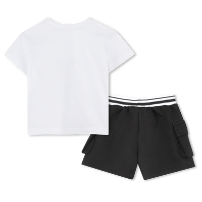 Set aus Shorts und T-Shirt KARL LAGERFELD KIDS BOY