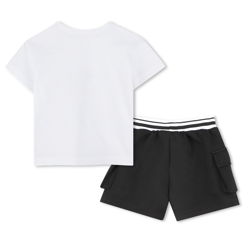 Set aus Shorts und T-Shirt KARL LAGERFELD KIDS 
                        BOY