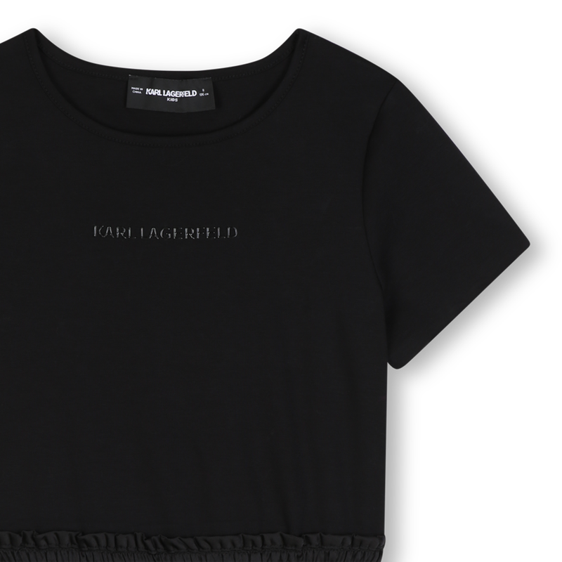 Kurzarmkleid KARL LAGERFELD KIDS 
                        GIRL