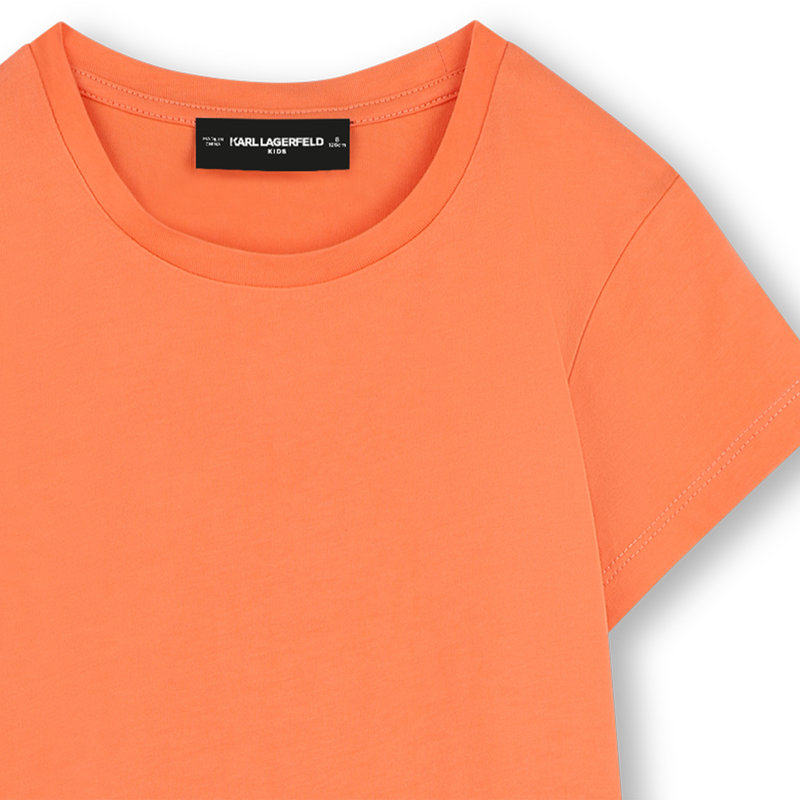 Kurz&auml;rmeliges Kleid KARL LAGERFELD KIDS 
                        GIRL