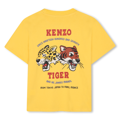 T-Shirt mit kurzen &Auml;rmeln KENZO KIDS BOY