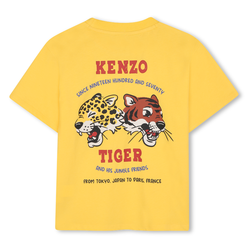 T-Shirt mit kurzen &Auml;rmeln KENZO KIDS 
                        BOY