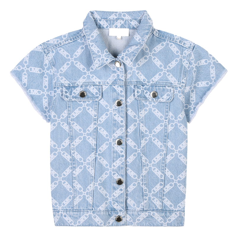 Kurzärmelige Jeansjacke MICHAEL KORS 
                        GIRL