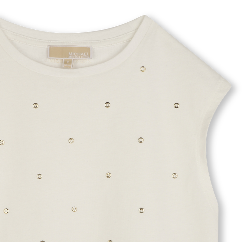Festliches Baumwoll-T-Shirt MICHAEL KORS 
                        GIRL