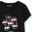 Kurz&auml;rmeliges kleid KARL LAGERFELD KIDS 
                    GIRL