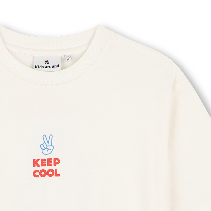 T-Shirt mit kurzen &Auml;rmeln KIDS AROUND 
                        BOY