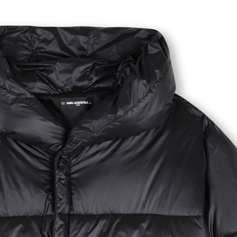 Lange Daunenjacke KARL LAGERFELD KIDS 
                        GIRL