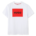 Kurzarm-T-Shirt aus Baumwolle HUGO 
                    BOY