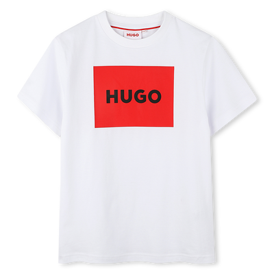 Kurzarm-T-Shirt aus Baumwolle HUGO BOY