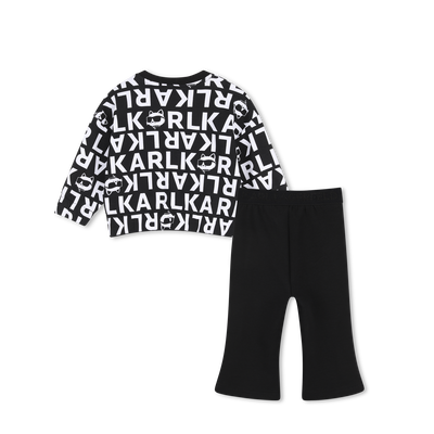 Sweat- und Hosenanzug KARL LAGERFELD KIDS M&Auml;DCHEN
