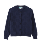 Unifarbiger Cardigan KENZO KIDS 
                    M&Auml;DCHEN