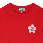 Kurz&auml;rmeliges Kleid KENZO KIDS 
                    GIRL