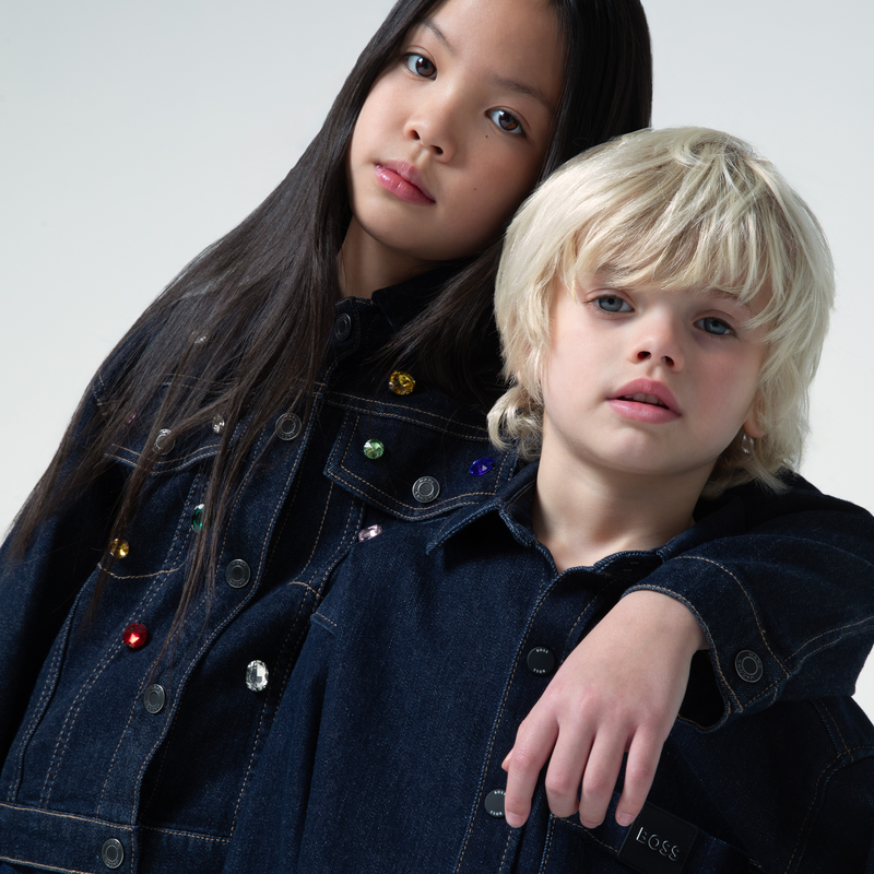 Jacke aus rohem Denim MARC JACOBS 
                        GIRL