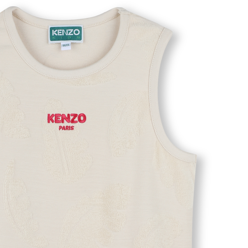 Frottee-Kleid KENZO KIDS 
                        GIRL