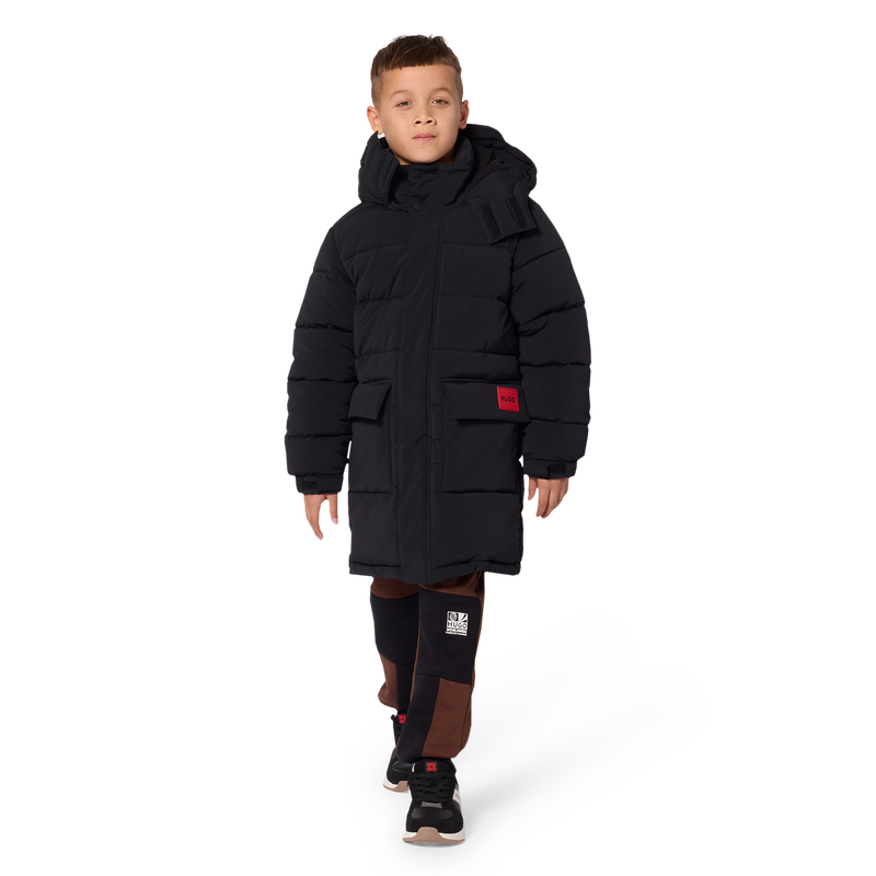 Lange Daunenjacke HUGO 
                        BOY