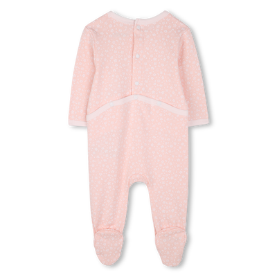 Druckknopfpyjama aus Baumwolle KENZO KIDS GIRL