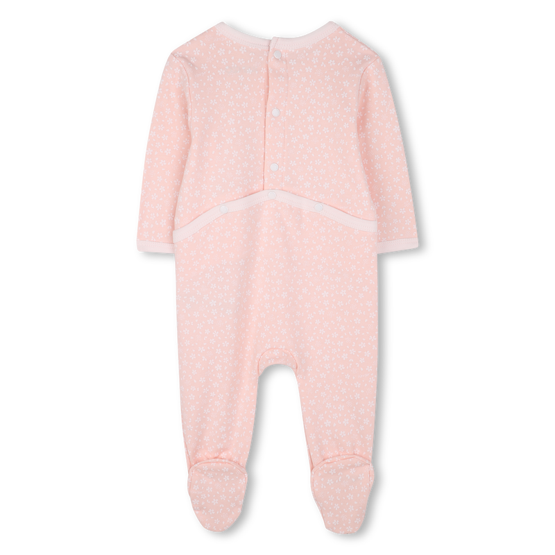 Druckknopfpyjama aus Baumwolle KENZO KIDS 
                        GIRL