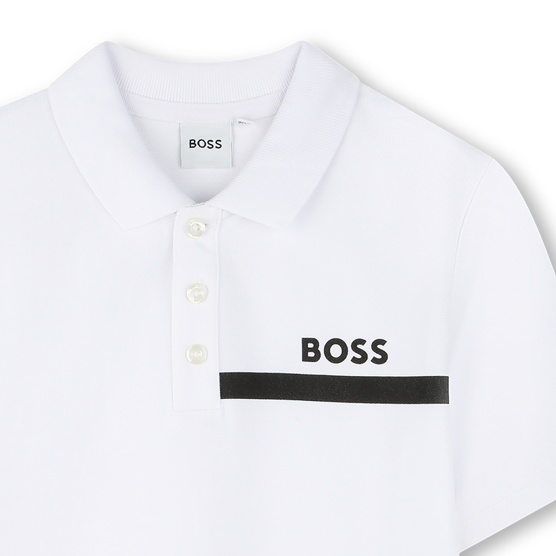KURZ&Auml;RMELIGES POLOSHIRT BOSS 
                        BOY