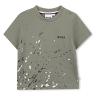 Langarm-T-Shirt BOSS 
                    BOY