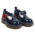 Leder-Ballerinas mit Schnalle KENZO KIDS 
                    GIRL