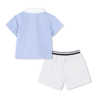Set aus Hemd und Shorts KARL LAGERFELD KIDS 
                    BOY