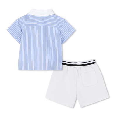 Set aus Hemd und Shorts KARL LAGERFELD KIDS BOY