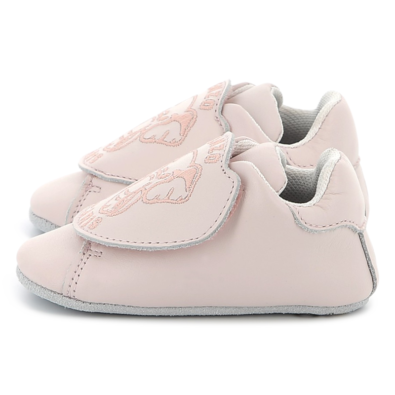 Lederpuschen mit Klett KENZO KIDS 
                        UNISEX