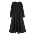 Langes Kleid aus zwei Materialien DKNY 
                    GIRL
