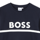 Lang&auml;rmeliges t-shirt BOSS 
                    BOY