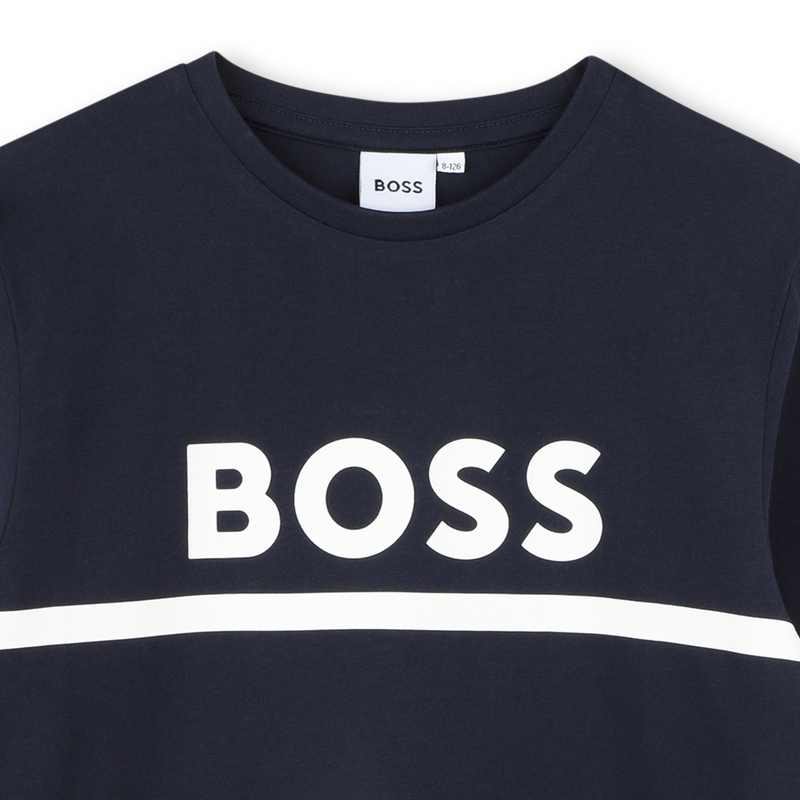 Lang&auml;rmeliges t-shirt BOSS 
                        BOY