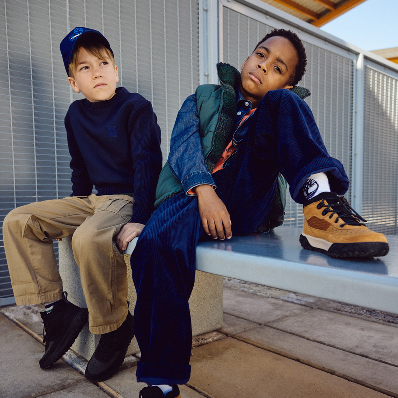 Lang&auml;rmeliges Jeanshemd TIMBERLAND 
                        BOY