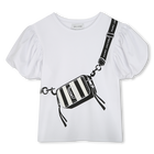 T-Shirt mit besonderen &Auml;rmeln MARC JACOBS 
                    GIRL