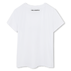 Bedrucktes T-Shirt KARL LAGERFELD KIDS 
                    GIRL