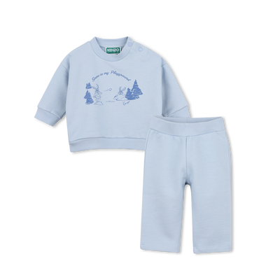 Set aus Cardigan und Hose KENZO KIDS BOY