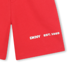 Bermudas aus Baumwollmolton DKNY 
                    BOY