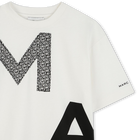 Zweifarbiges Baumwoll-T-Shirt MARC JACOBS 
                    BOY